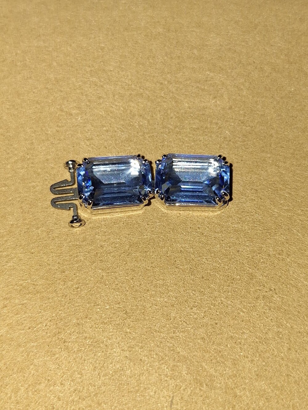 Swarovski Blue Emerald Braclet Extender
